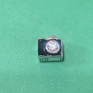 Pandora Camera Charm with Clear Stone